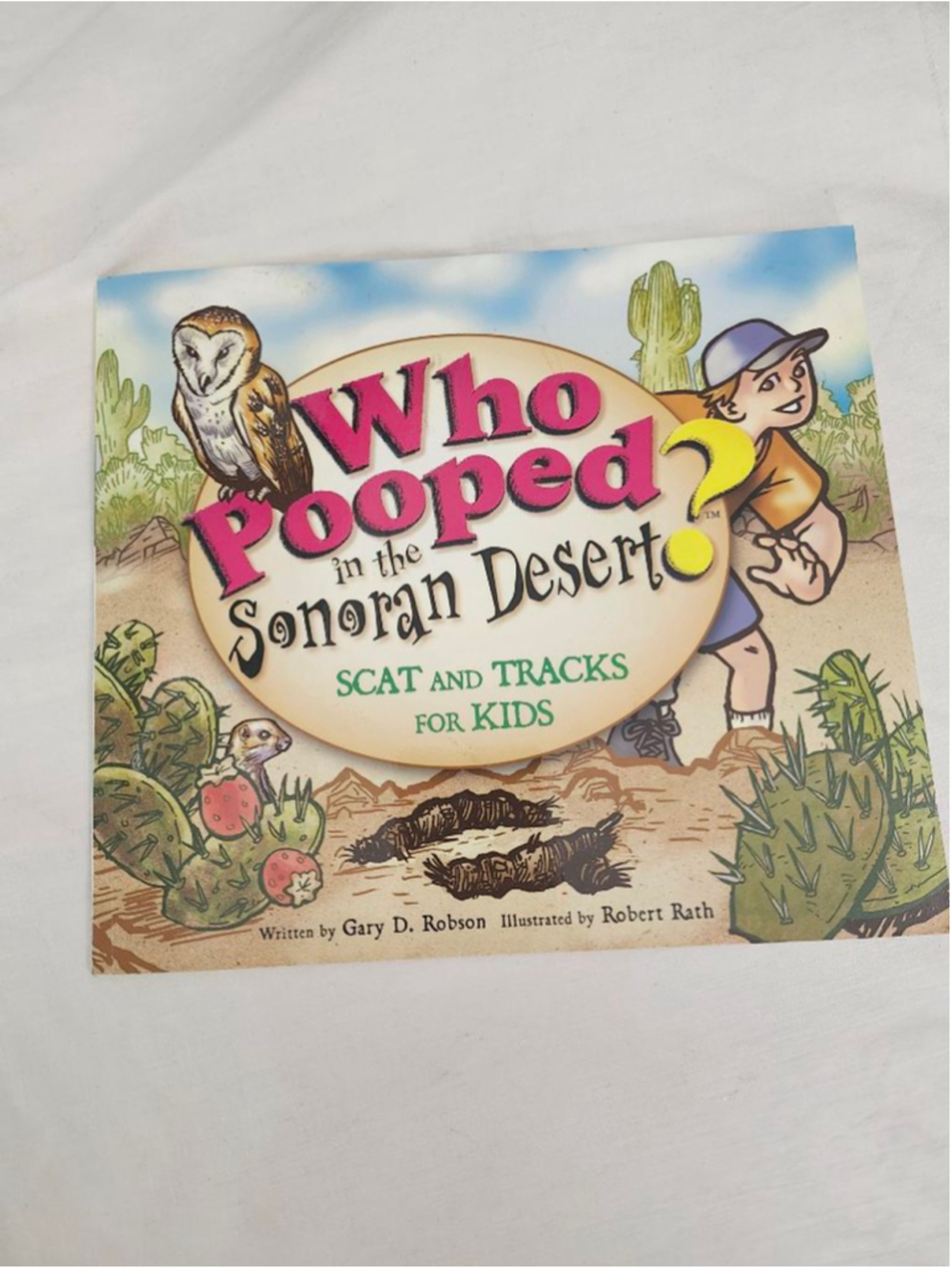 Boys Farcounrty Press Kids Book Who Pooped in the Sonoran Desert One Size Brown